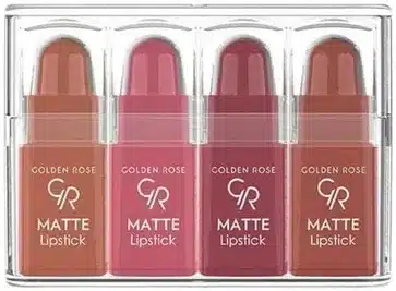 Mini Matte Lipstick Set with Multiple Shades